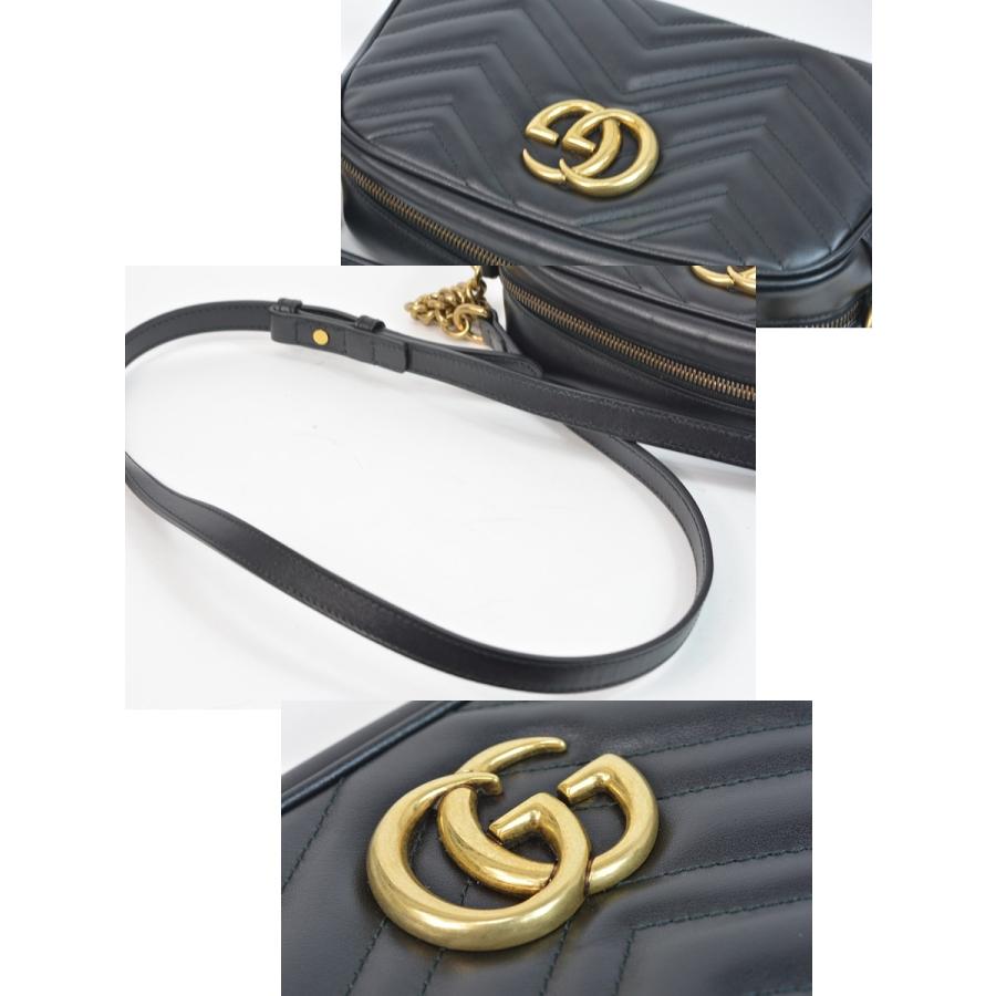 GUCCI（グッチ） 【新品同様】グッチ GGマーモント キルティング