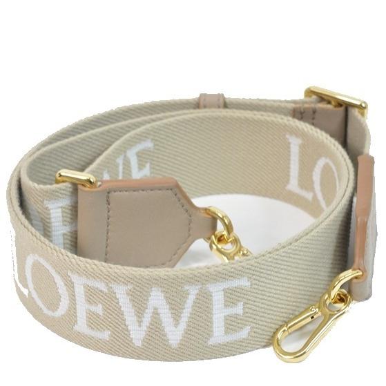 LOEWE 【新品同様】ロエベ ロゴ ジャガード ストラップ