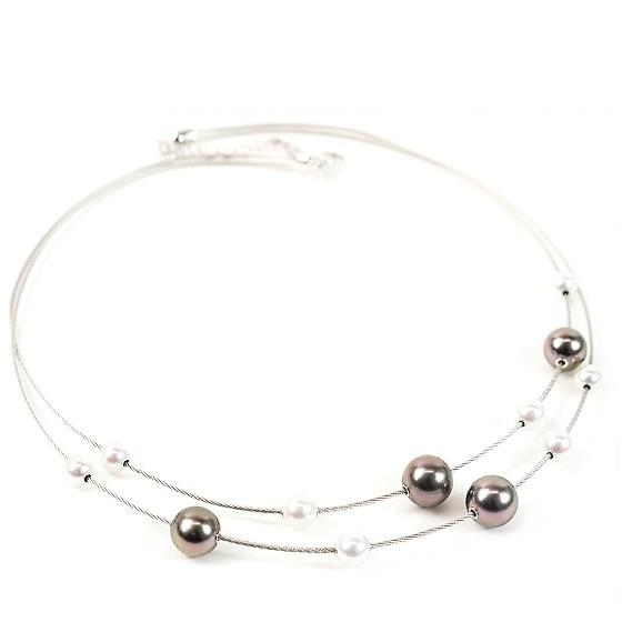MIKIMOTO（ミキモト） 【美品】ミキモト K18WG パール ネックレス 