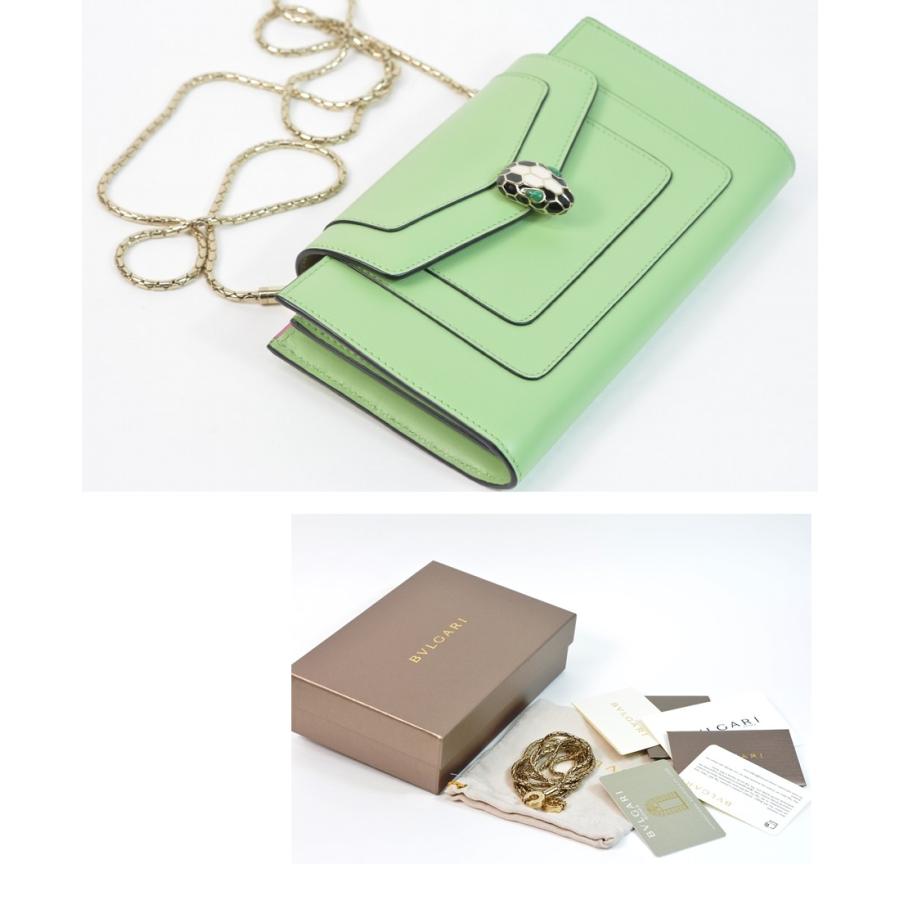 BVLGARI 【未使用品】ブルガリ セルペンティ チェーンウォレット BVLGARI 【未使用品】ブルガリ セルペンティ チェーンウォレット