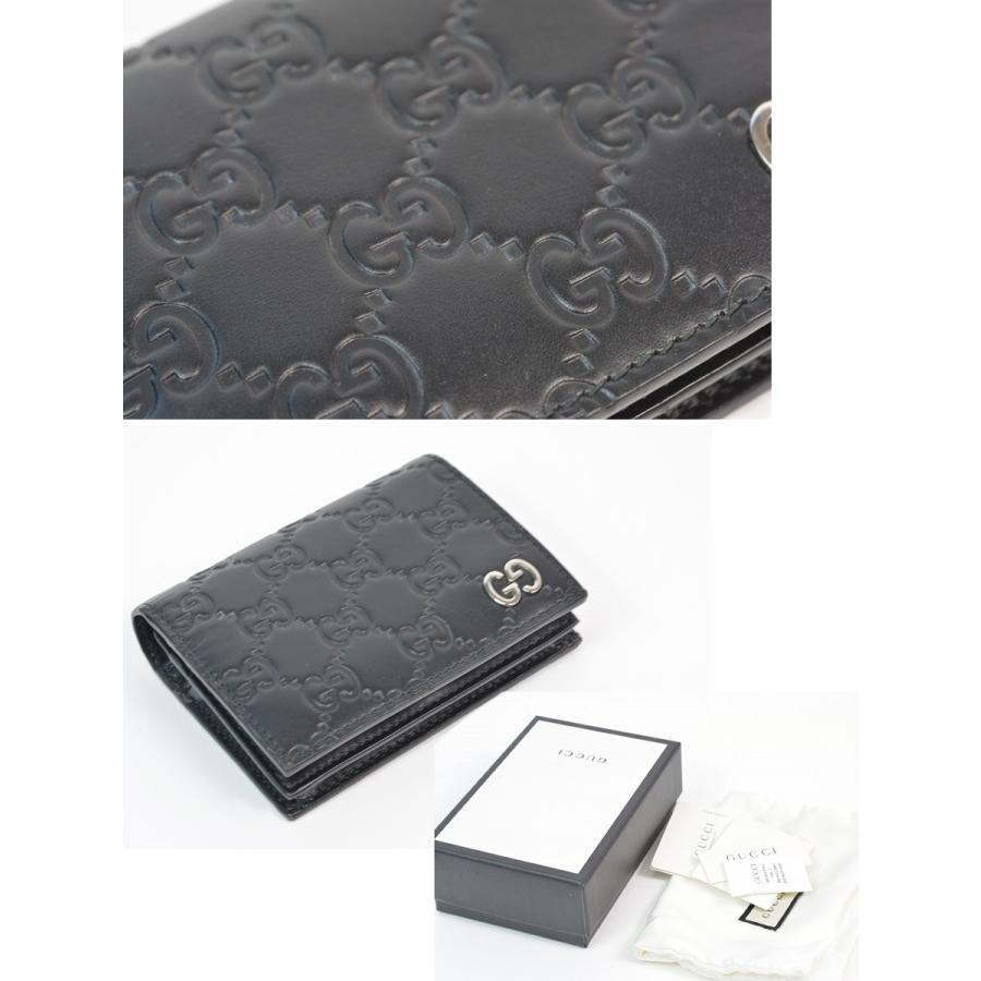 GUCCI（グッチ） 【新品同様】グッチ 財布 コンパクトウォレット 二