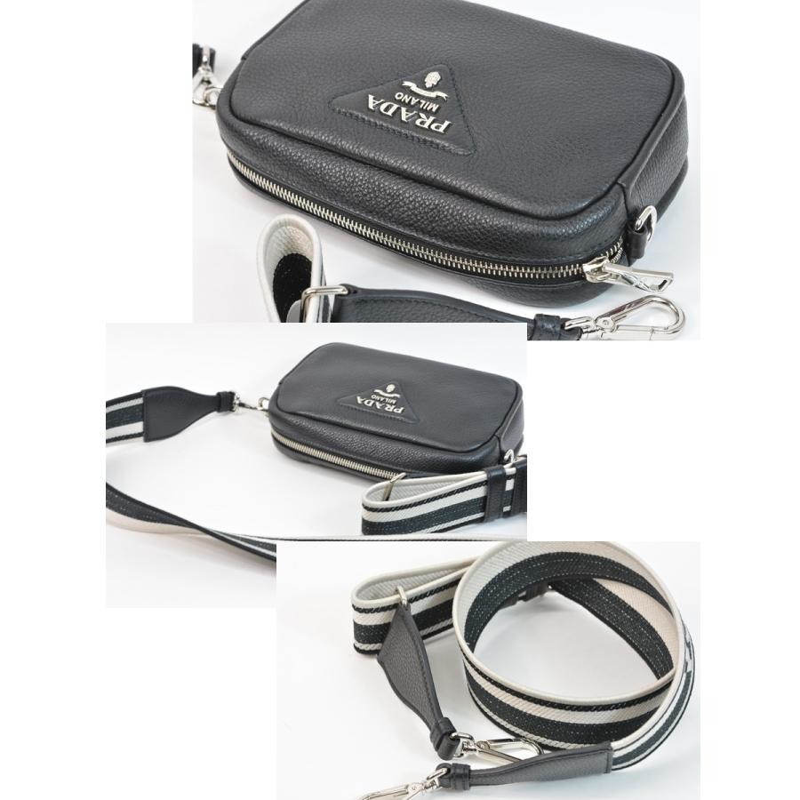 【新品】プラダ 1BH192 ショルダーバッグ PRADA - プラダ PRADA ショルダーバッグ 1BH192 ブラック レザー