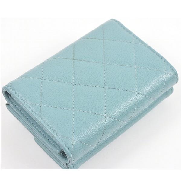 CHANEL スモールフラップウォレット 三つ折り財布 ミニ財布 質屋かんてい局オンラインショップ / 【シャネル】スモール
