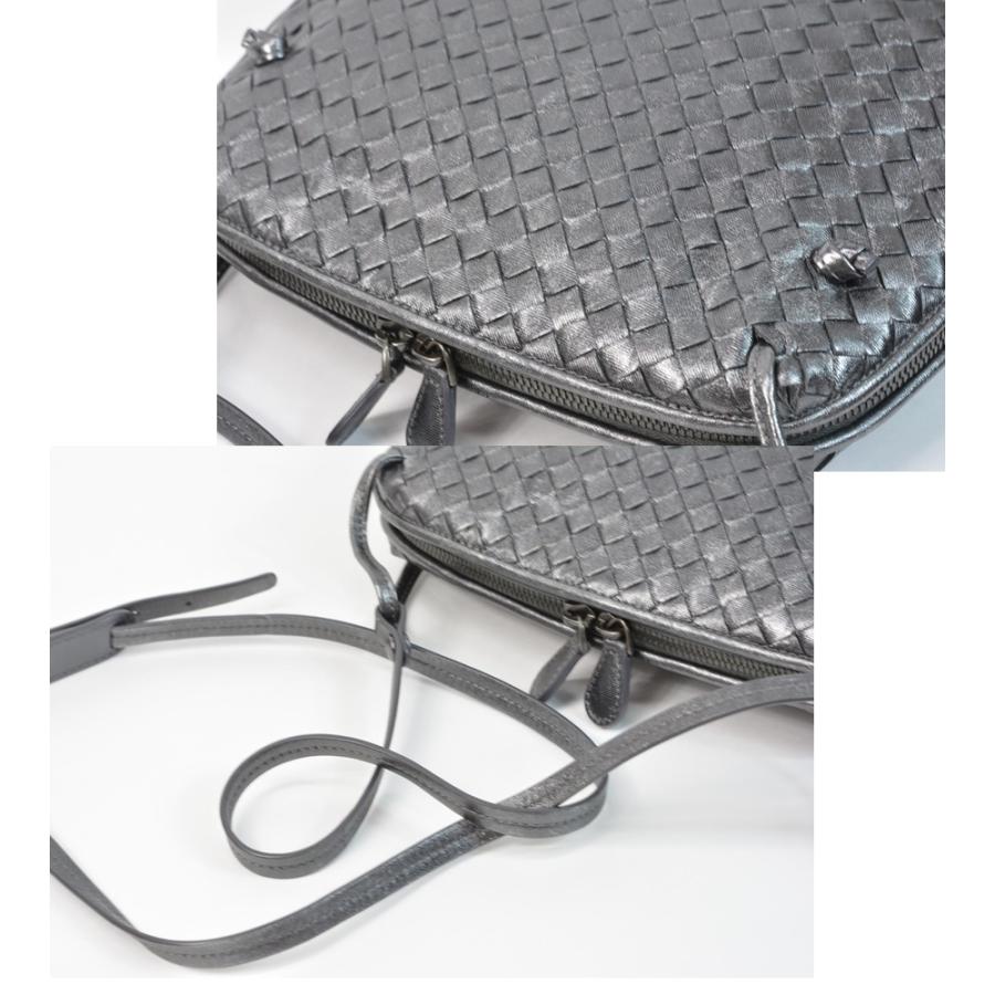 【美品】ボッテガヴェネタ ショルダーバッグ ノディーニ イントレチャート 美品✨ボッテガヴェネタ ノディーニ ショルダーバッグ イントレ