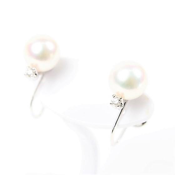 美品 ミキモト K18wg ダイヤ パール イヤリング S2zu1410k サクララウンジ ヤフーショップ 通販 Yahoo ショッピング