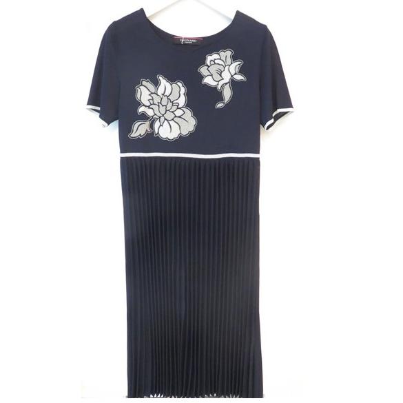 LEONARD 【美品】レオナール ワンピース ニットワンピース SALE