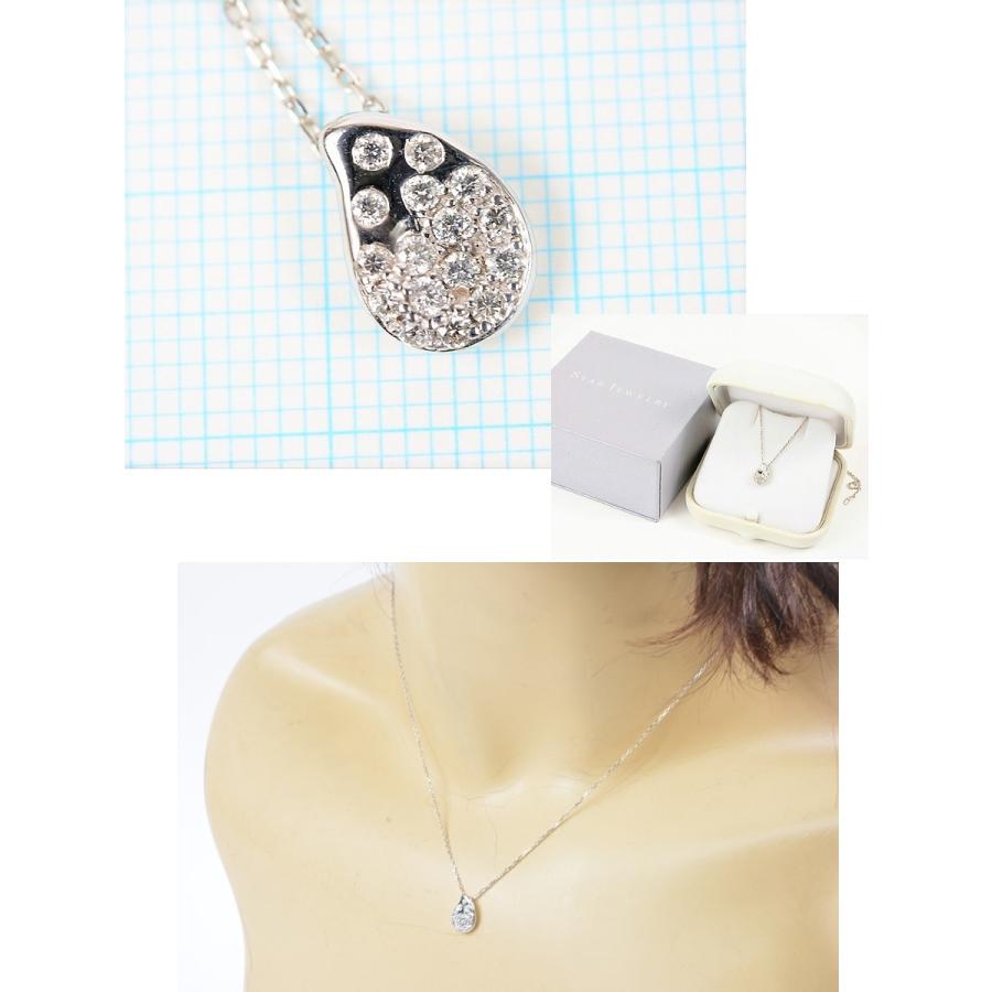 STAR JEWELRY 【美品】スタージュエリー K18 ダイヤ ネックレス