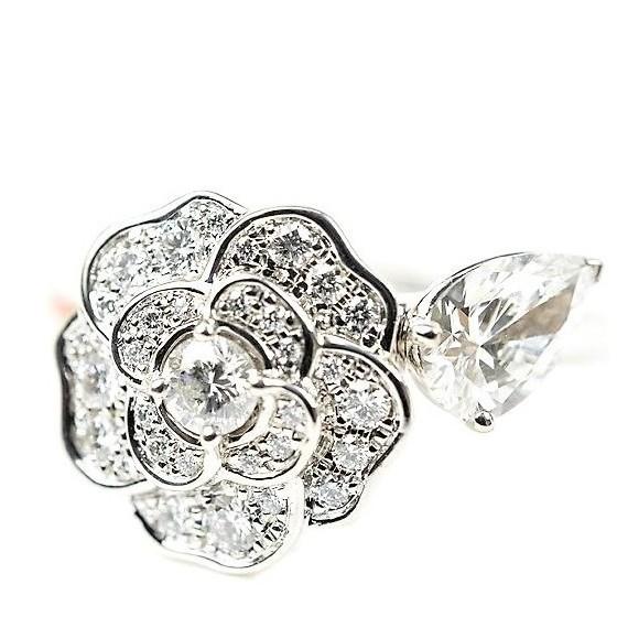 CAMELIA 【新品同様】シャネル カメリア コレクション リング
