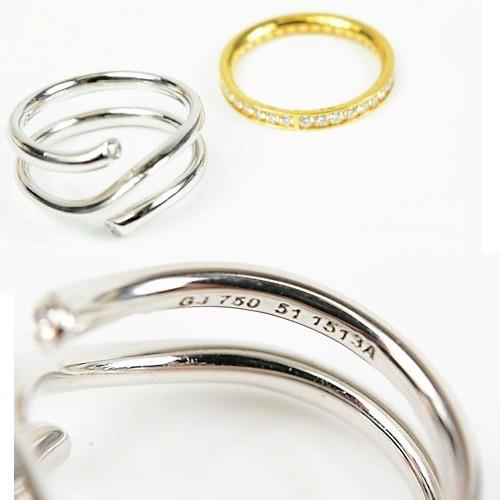 Georg Jensen（ジョージ ジェンセン） マジックリング K18YG