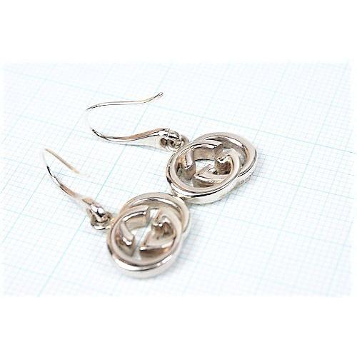 GUCCI（グッチ） 【新品同様】グッチ ピアス インターロッキングG GG