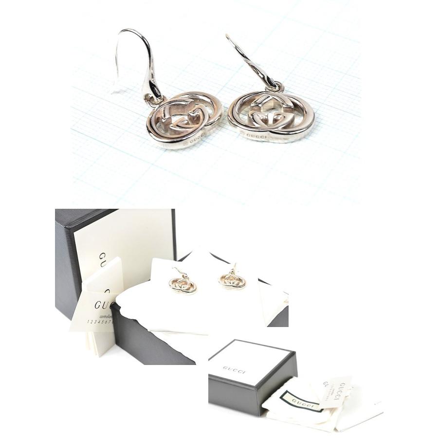 GUCCI（グッチ） 【新品同様】グッチ ピアス インターロッキングG GG