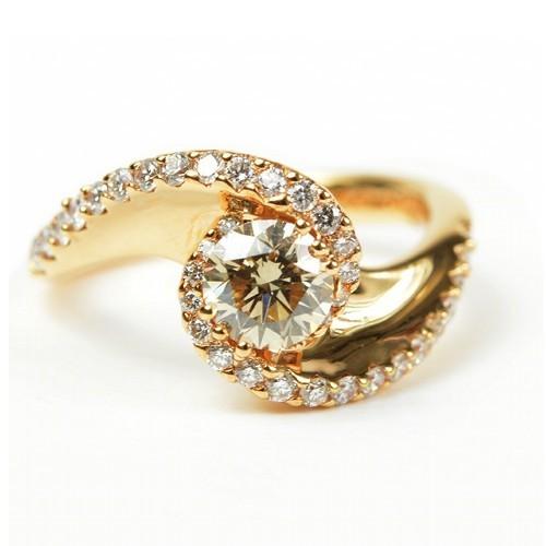 超美品】K18 ダイヤリング 0.723ct 0.50ct : サクララウンジ ヤフー  