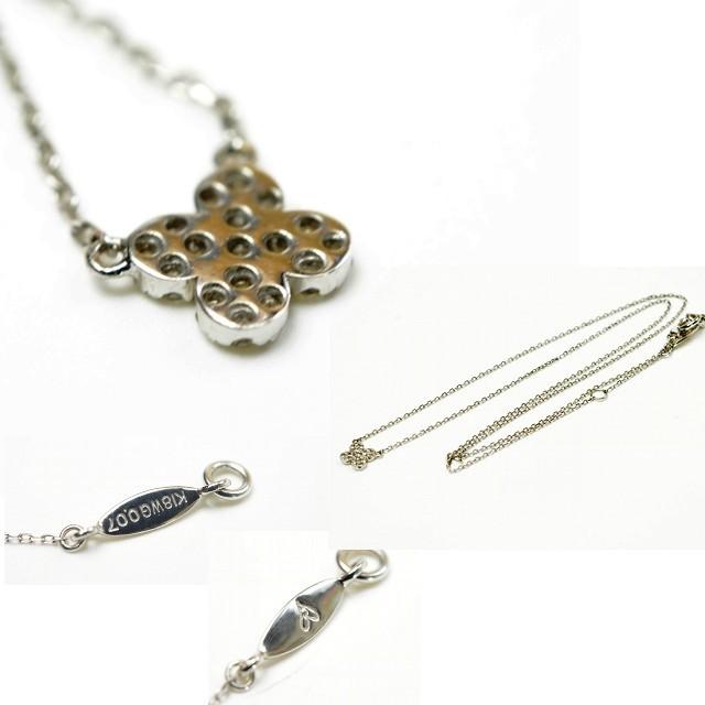 AHKAH（アーカー） 【美品！】アーカー ダイヤネックレス ペタルパヴェ