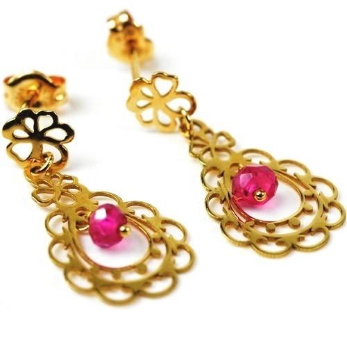 スタージュエリー ピアス ルビー 新品未使用 STAR JEWELRY 【超美品】スタージュエリー ピアス K18YG ルビー