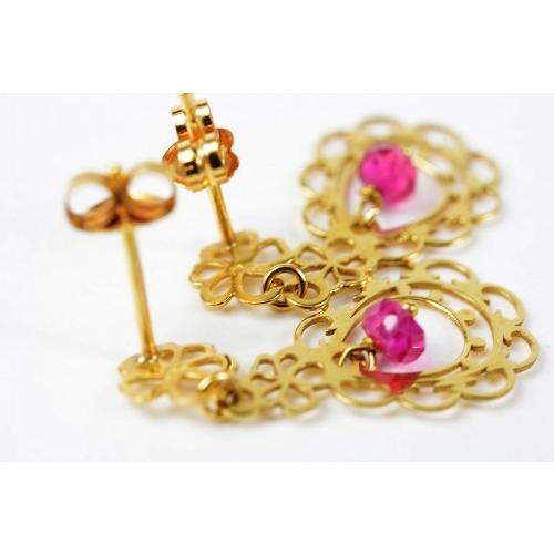 スタージュエリー ピアス ルビー 新品未使用 STAR JEWELRY 【超美品】スタージュエリー ピアス K18YG ルビー