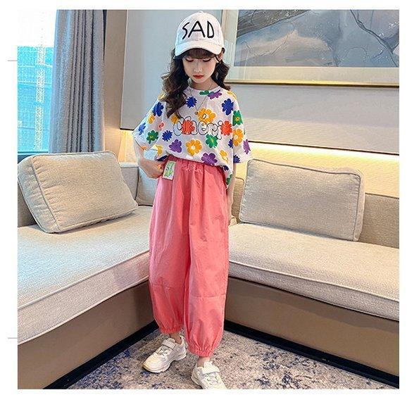 人気急上昇 子供服 セットアップ 女の子 半袖 夏 2点セット 子供ジャージ パンツ ヒップホップ 韓国子供服 キッズ 可愛い おしゃれ 小学生 通学着 新品 1 130 140 150 Dprd Jatimprov Go Id