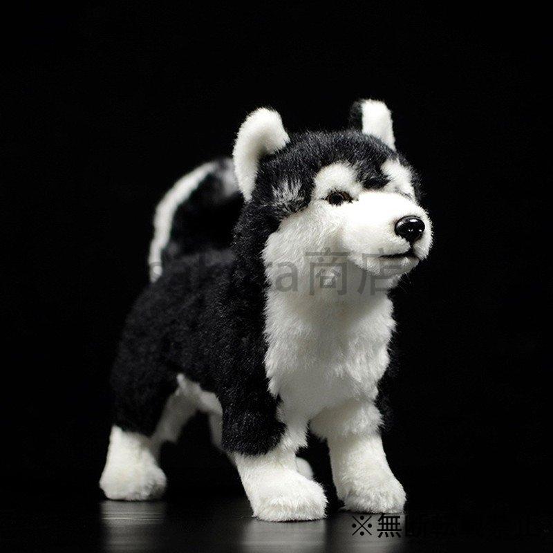 ぬいぐるみ 犬 目がリアルなぬいぐるみ Alaskan 25cm cm 25cm セール特価