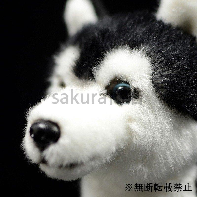 ぬいぐるみ 犬 目がリアルなぬいぐるみ White cm cm 25cm 激安正規