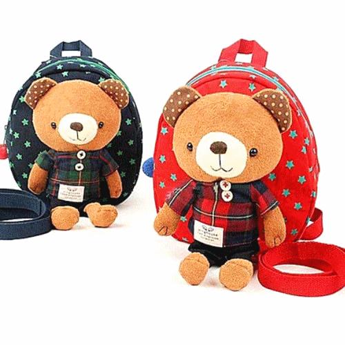 リュック リュックサック 幼児 キッズ 子供用 くまぬいぐるみ 迷子紐