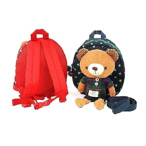 リュック リュックサック 幼児 キッズ 子供用 くまぬいぐるみ 迷子紐 
