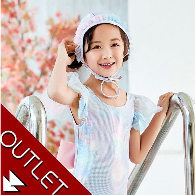 アウトレット】【メール便無料】水着 ベビー キッズ 女の子 ワンピース
