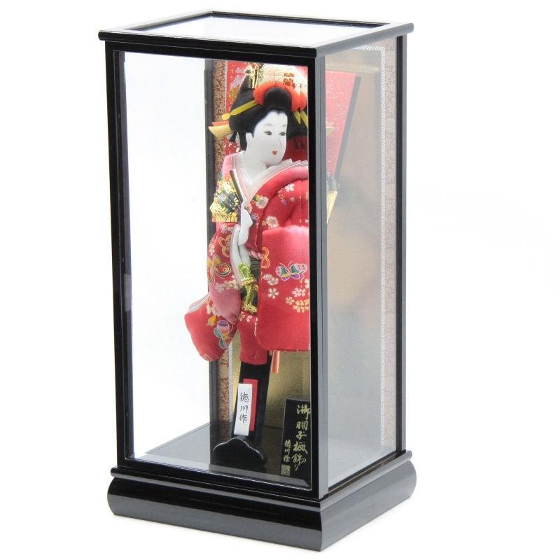羽子板 (アウトレット品) ケース入り優春 道成寺16号 kt-1037 : さくら