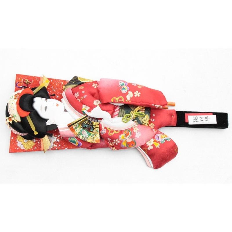 羽子板 (アウトレット品) ケース入り優春 道成寺16号 kt-1037 : さくら