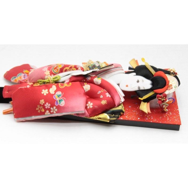 羽子板 (アウトレット品) ケース入り優春 道成寺16号 kt-1037 : さくら