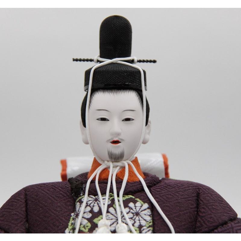 天神様人形 ケース入り 木目込み 座り大 菅原道真公 ya1003 : さくら