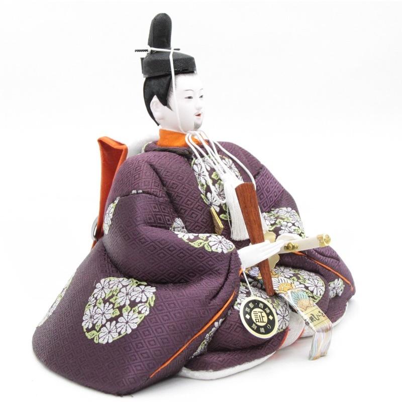 天神様人形 ケース入り 木目込み 座り大 菅原道真公 ya1003 : さくら