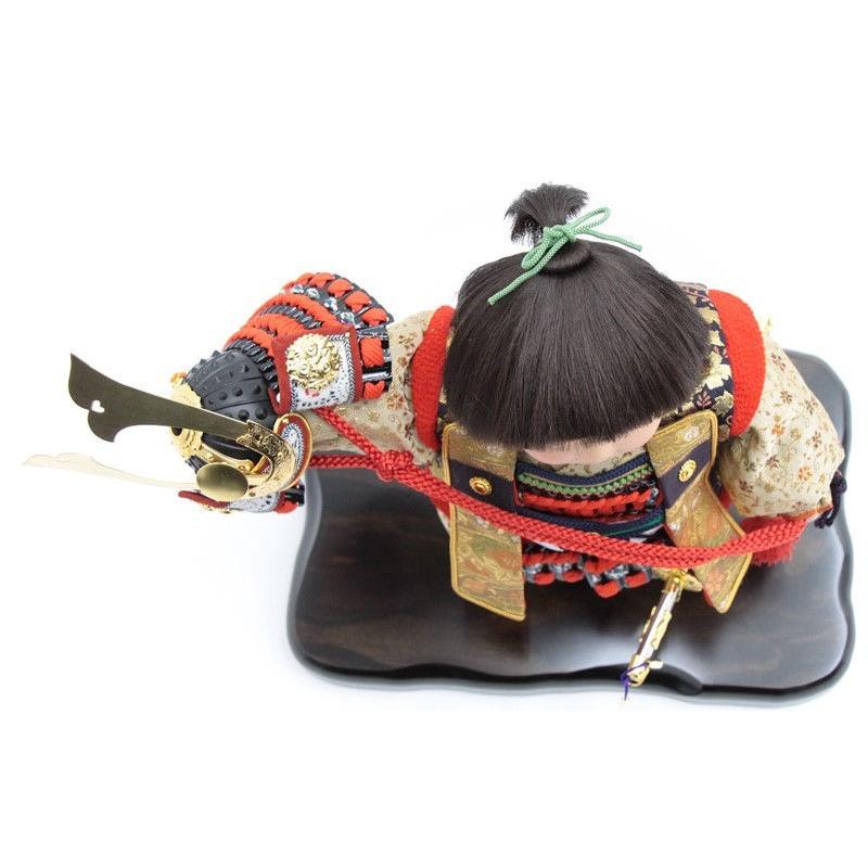 五月人形 子供大将平飾り 健 195it1071 公司 : さくらソレイユ - 通販