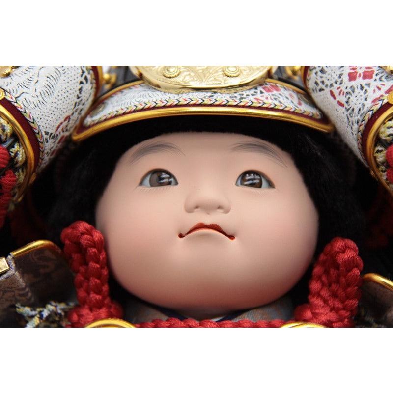 子ども大将人形 五月人形 子供大将平飾り 健 [195it1072] 公司 : さくらソレイユ