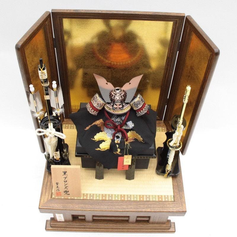 五月人形 兜平飾り 炎魔 195it1089 繁光 : さくらソレイユ - 通販