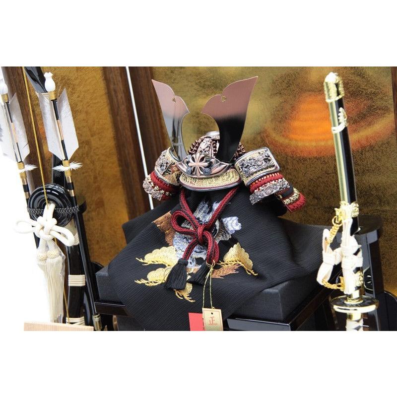 五月人形 兜平飾り 炎魔 195it1089 繁光 : さくらソレイユ - 通販