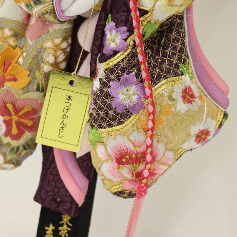 羽子板 羽子板単品 刺繍 13号 高さ42cm 金駒刺しゅう 吉徳大光 2024-tst004の画像