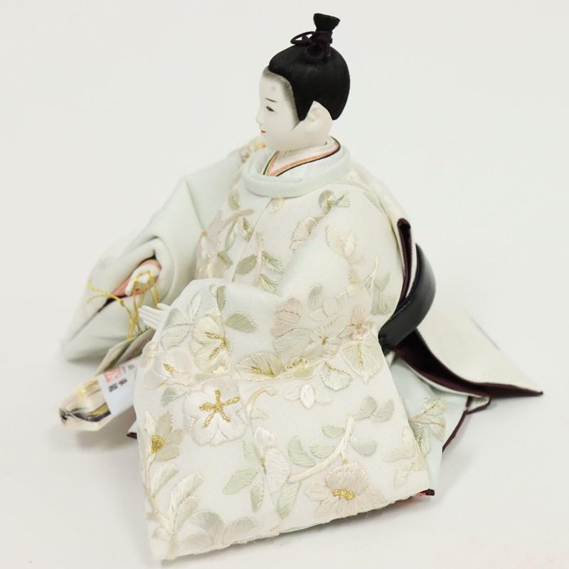 雛人形 ケース飾り 京極 小出松寿 京十二番 親王 京極手刺繍 悠華