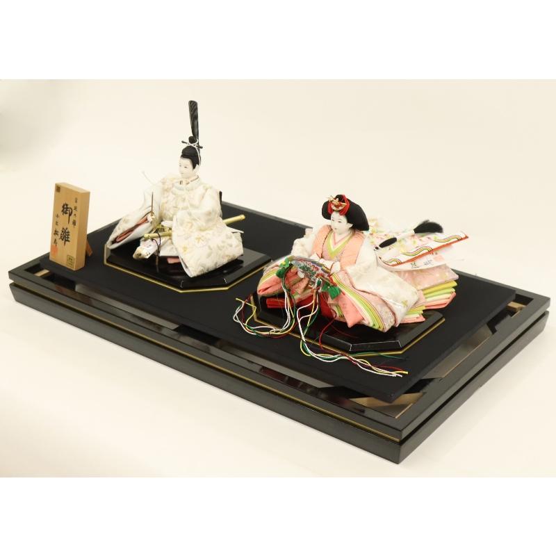 雛人形 ケース飾り 京極 小出松寿 京十二番 親王 京極手刺繍 悠華