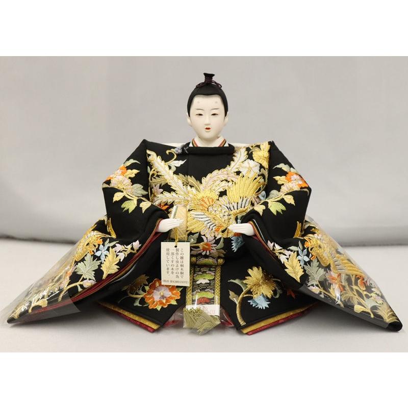 【伝統工芸】親王飾り 平飾り雛人形一式 本金箔屏風 正絹仕立て 新品未使用 雛人形 新古今雛 三五親王飾り 正絹帯 金屏風 工房天祥オリジナル