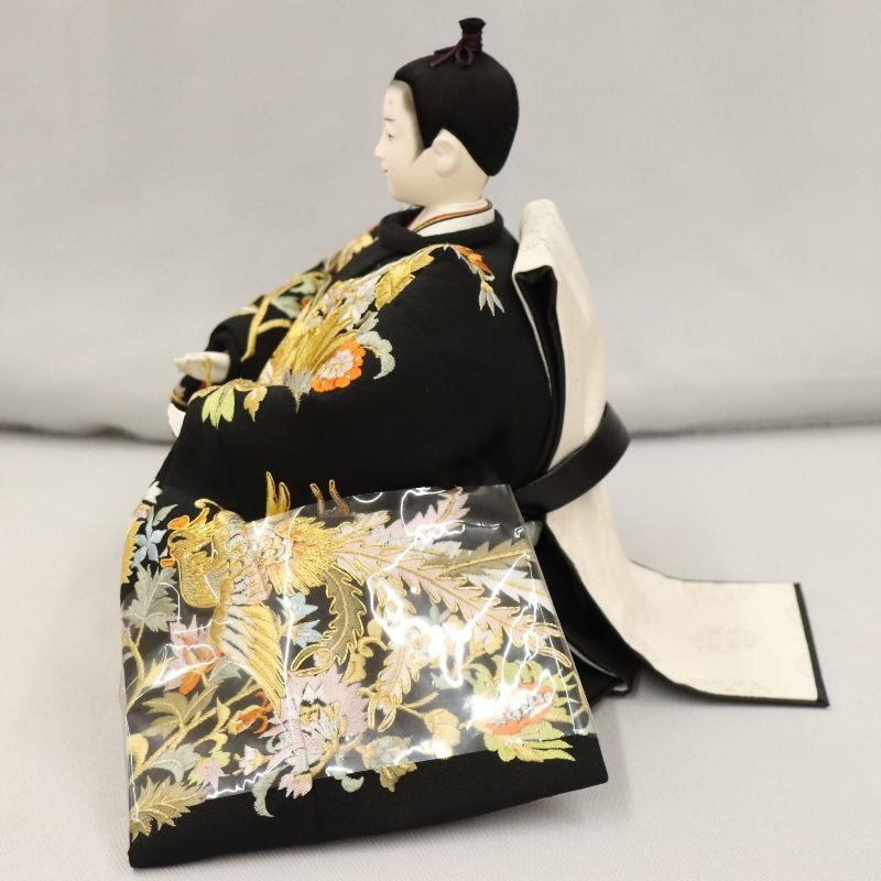 雛人形 親王平飾り 黒塗り屏風 西陣織 新品未使用 展示品 Amazon | フジキ工芸産業 親王飾り雛人形黒塗屏風親王飾り 3201-28