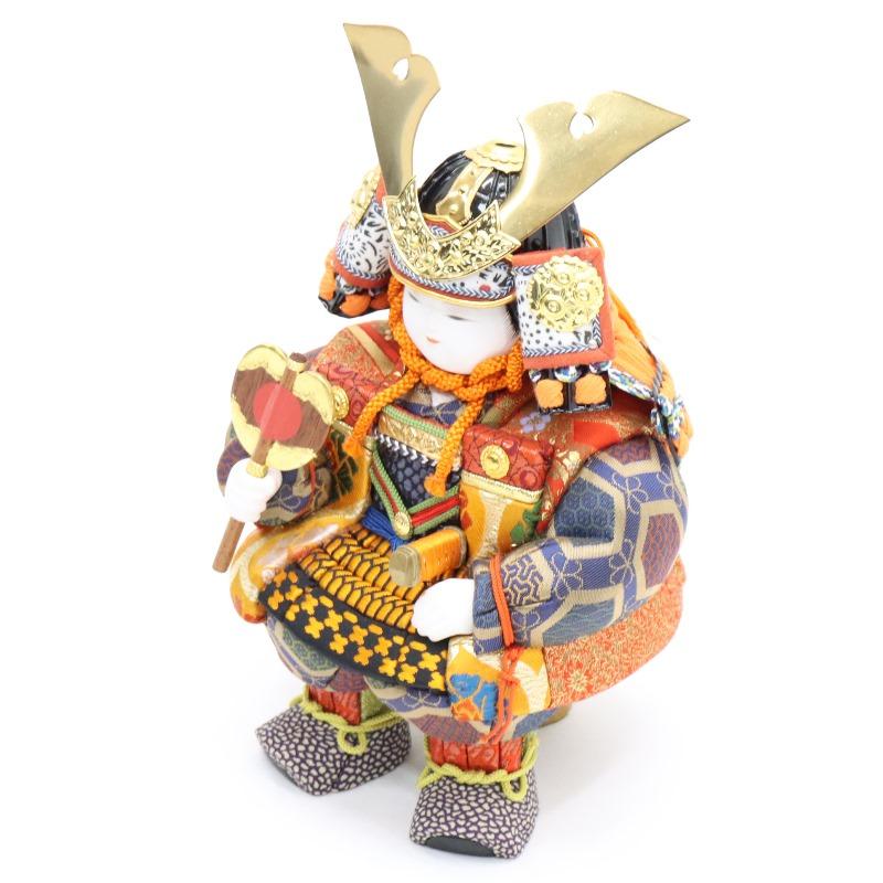 五月人形 原孝洲　大将飾　子供の日　木目込人形　木目込み　無形文化財 五月人形 木目込人形 原孝洲 御所弁慶