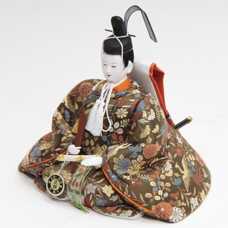 天神様人形 ケース入り 木目込み 座り大 菅原道真公 20hoka1002 芳俊作