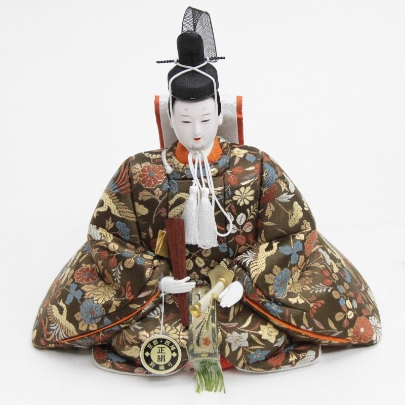 天神様人形 ケース入り 木目込み 座り大 菅原道真公 20hoka1002 芳俊作