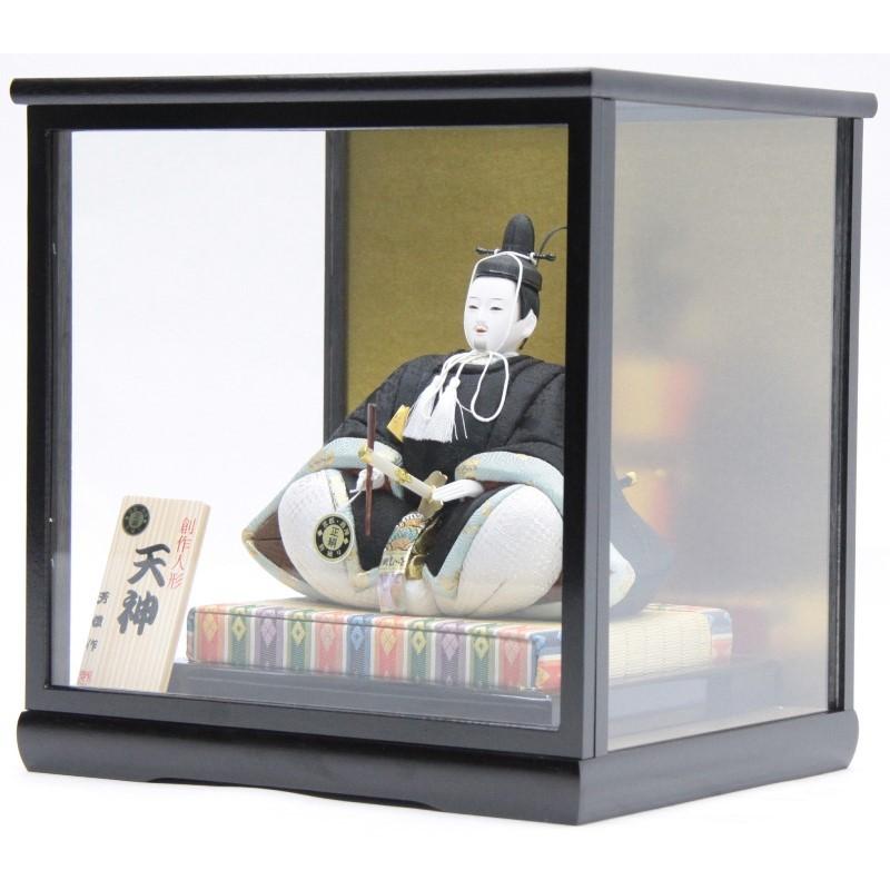 最終値下げ　菅原道真公　木彫り　彩色　天神様　学問の神様 天神様【木彫】 – 宇津彫刻店