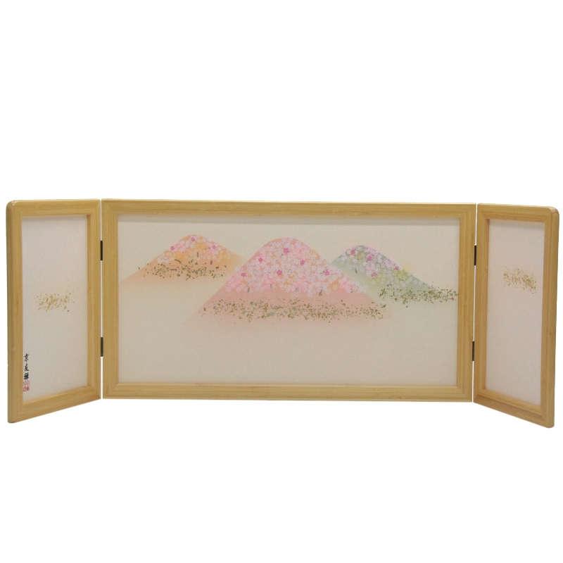 アウトレット品 雛人形屏風単品 13号三月屏風 皇 吉野千本桜No.662 21ya1418 sn229