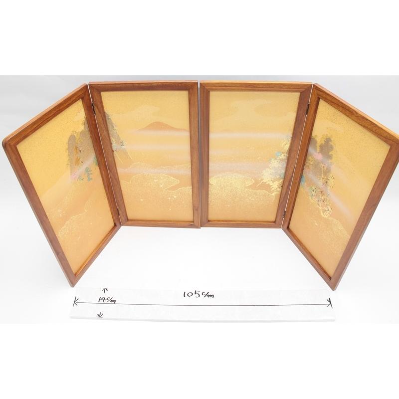 アウトレット品 五月人形屏風単品 25号元気屏風 雫新山水 21ya1556 C