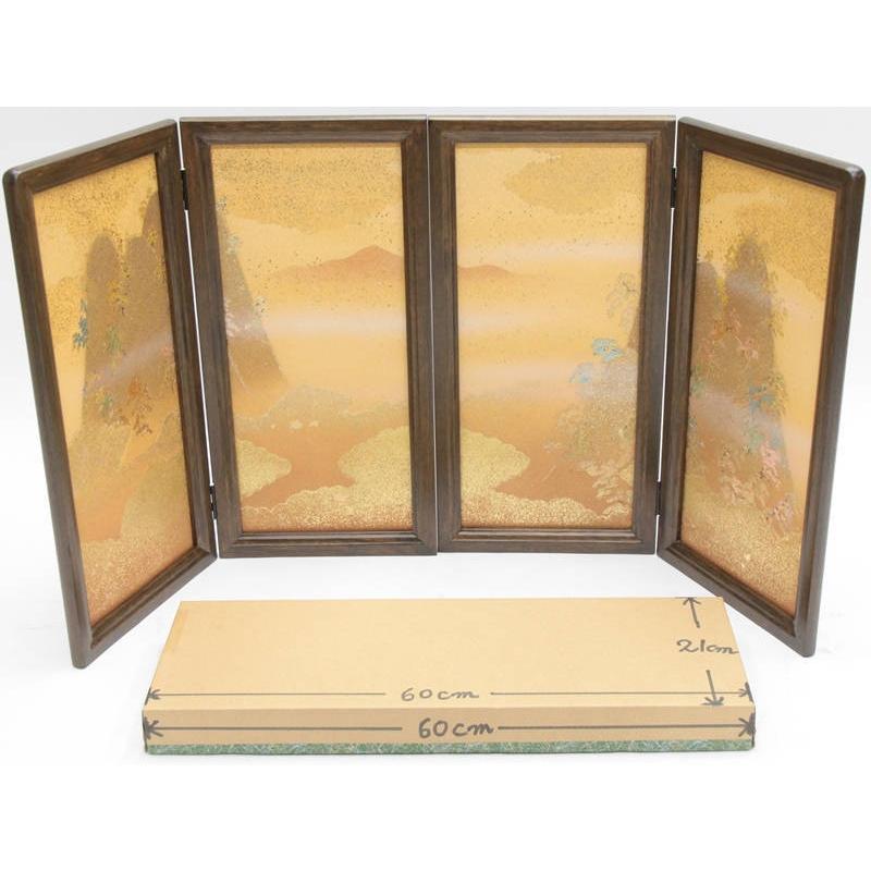 アウトレット品 五月人形屏風単品 18号富士 オーク雫新山水 21ya1564 C