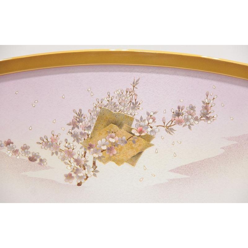 屏風　三月屏風　花だより金彩 アウトレット品 雛人形屏風単品 三月三曲屏風 13号屏風D