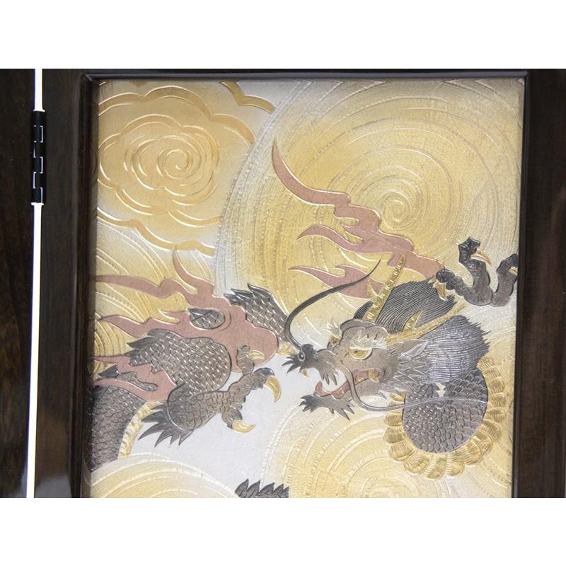 アウトレット品 五月人形屏風単品 五月二曲屏風 13号屏風 21ya1832