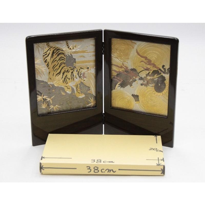 アウトレット品 五月人形屏風単品 五月二曲屏風 13号屏風 21ya1832