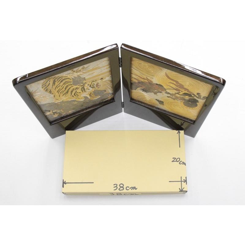 アウトレット品 五月人形屏風単品 五月二曲屏風 13号屏風 21ya1832